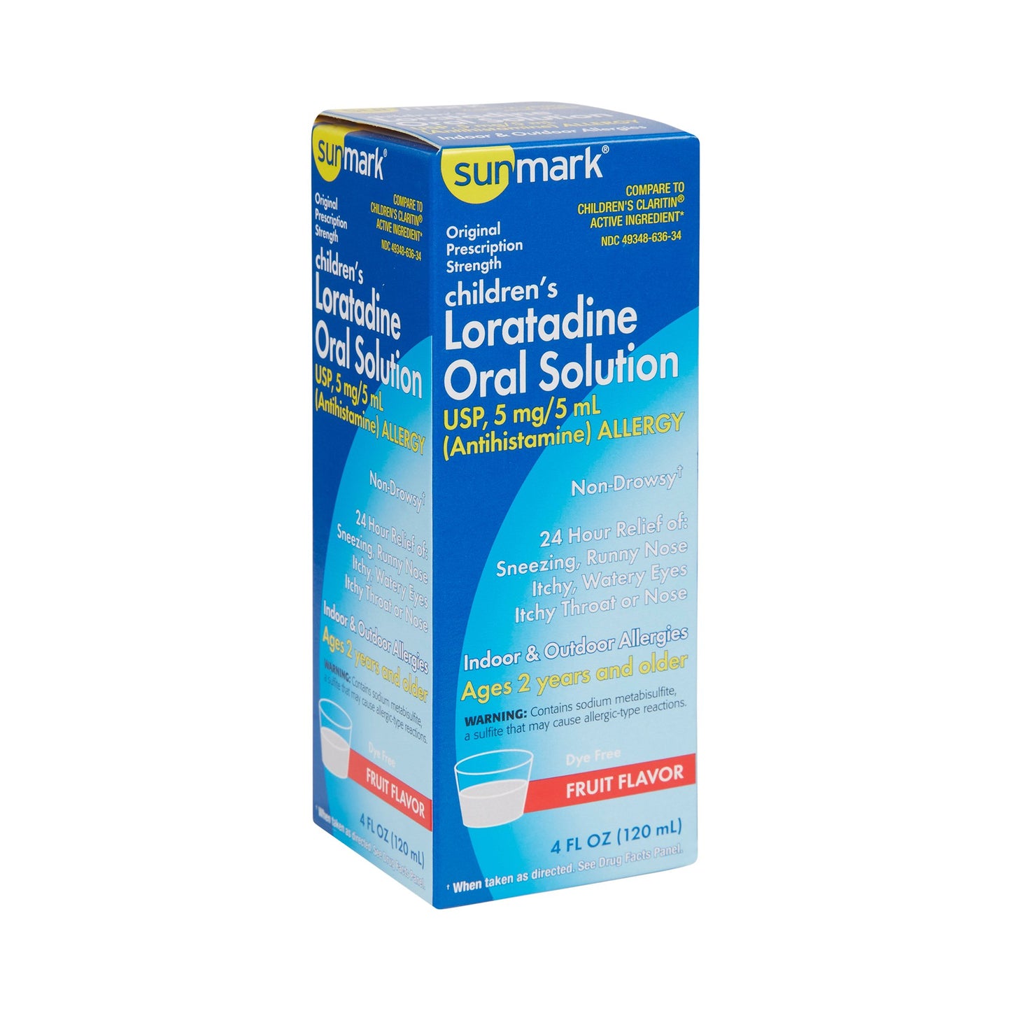 Sunmark® Loratadine Children's Allergy Relief, Fruit Flavor