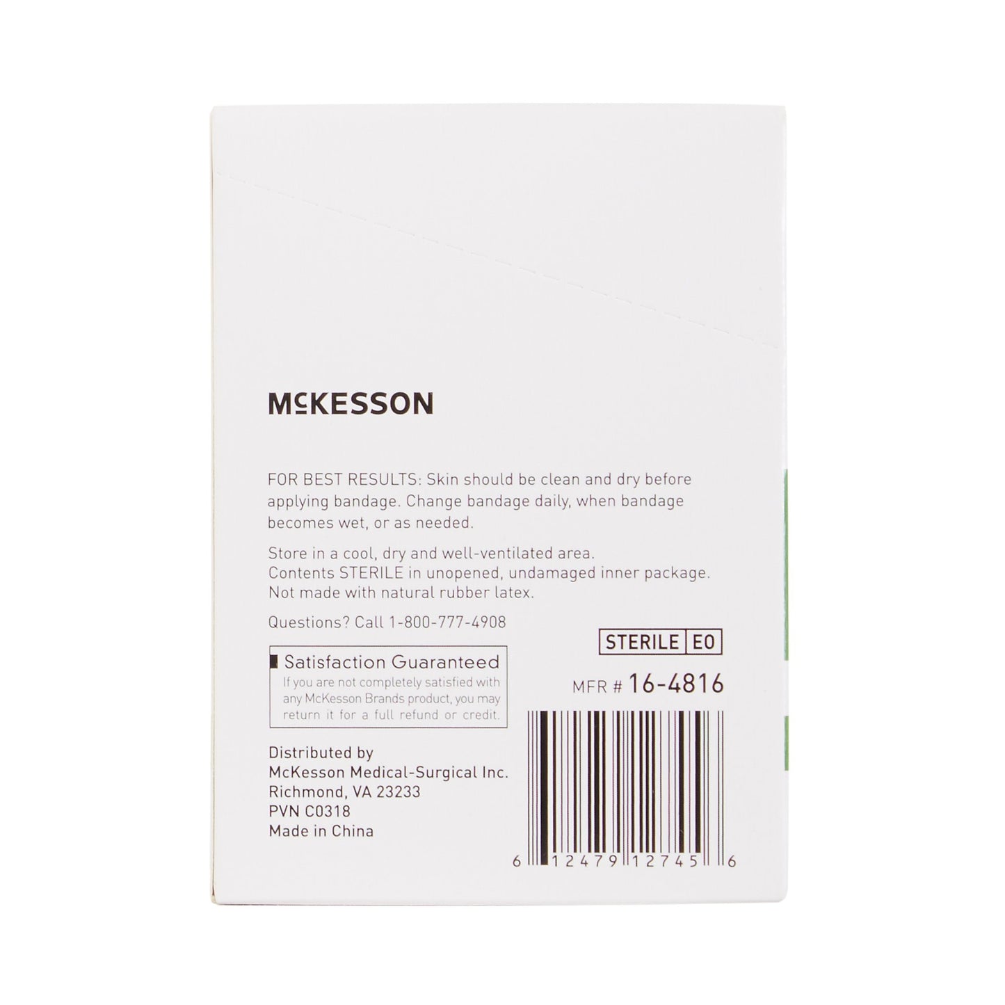 McKesson Tan Adhesive Strip, 2 x 3 Inch, 1200 ct
