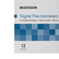 McKesson Digital Oral Thermometer, 12 ct