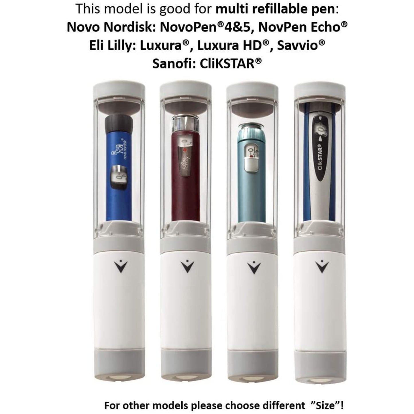 VIVI CAP1 Insulin Pen Temperature Shield, for Refillable Pens