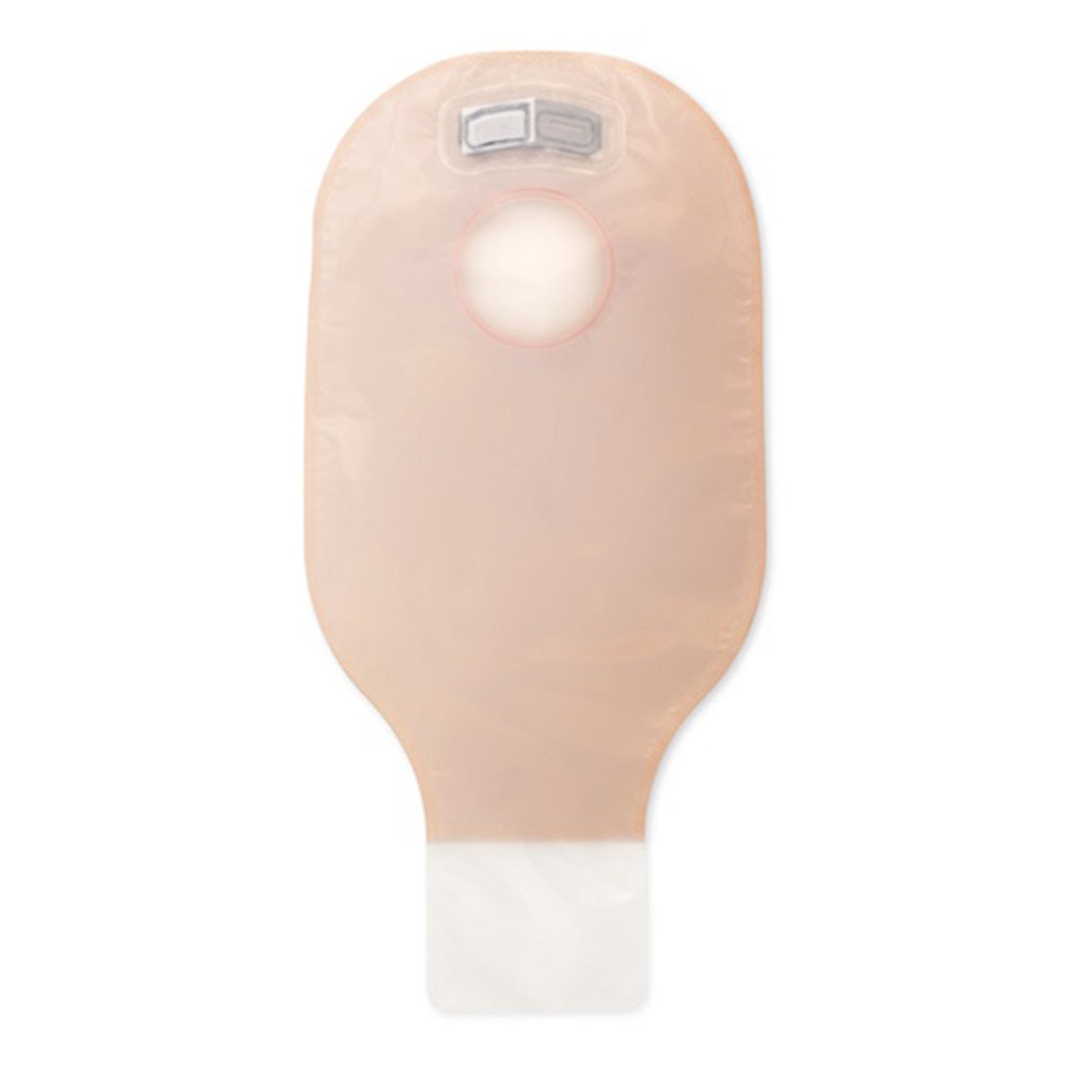 New Image™ Two-Piece Drainable Transparent Filtered Ostomy Pouch, 12 " Length, 2.25 " Flange
