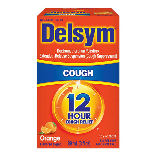 Delsym® Dextromethorphan HBr Cold and Cough Relief