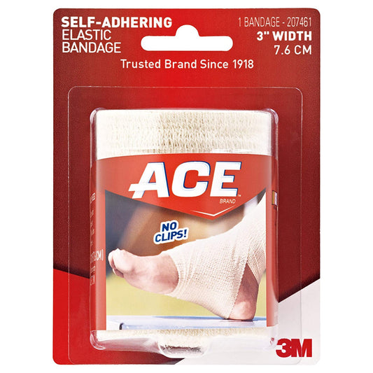 3M™ Ace™ Self-adherent Closure Elastic Bandage, 3" Width