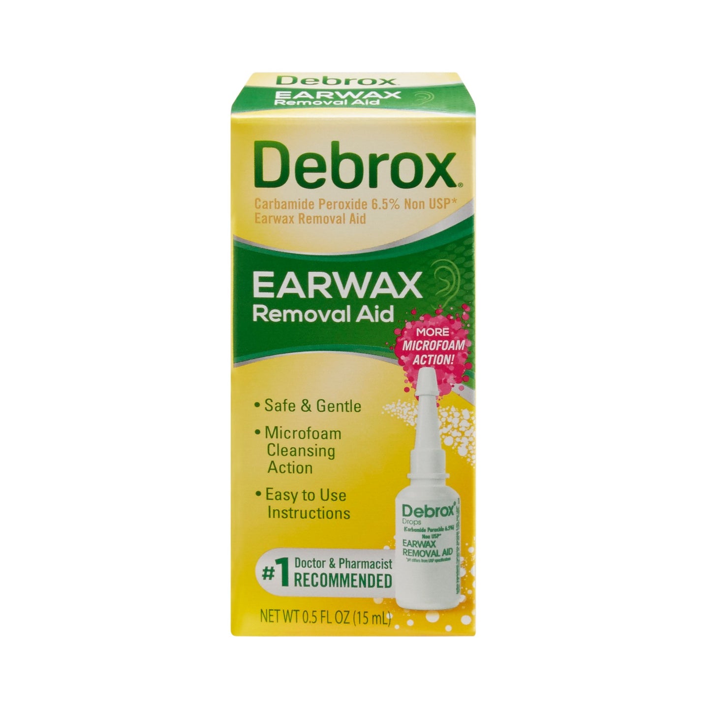 Debrox® Earwax Removal Aid, 0.5 Fl. Oz.