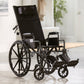 McKesson Reclining Wheelchair, 18-Inch Seat Width