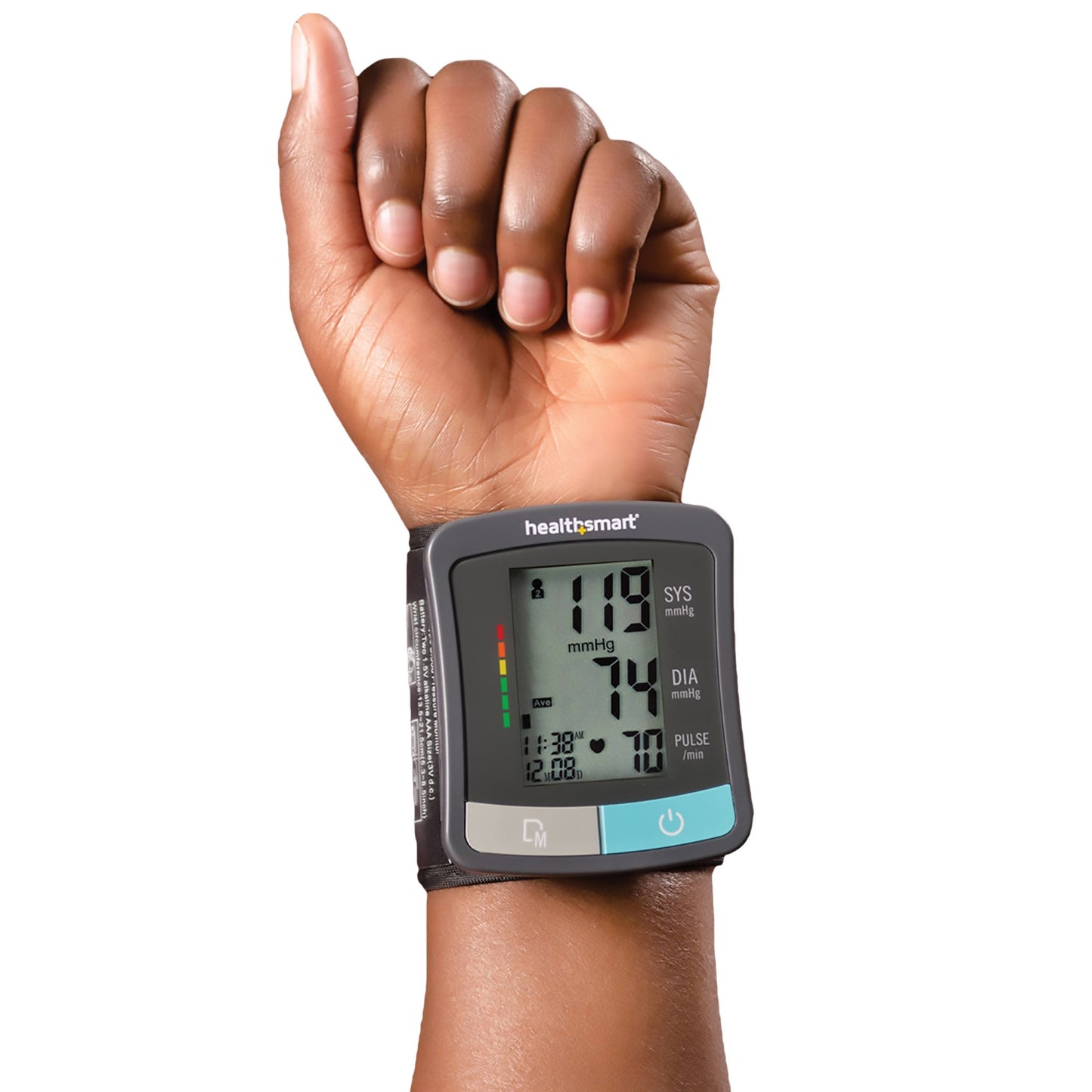 Mabis Digital Blood Pressure Wrist Unit, Adult, One Size