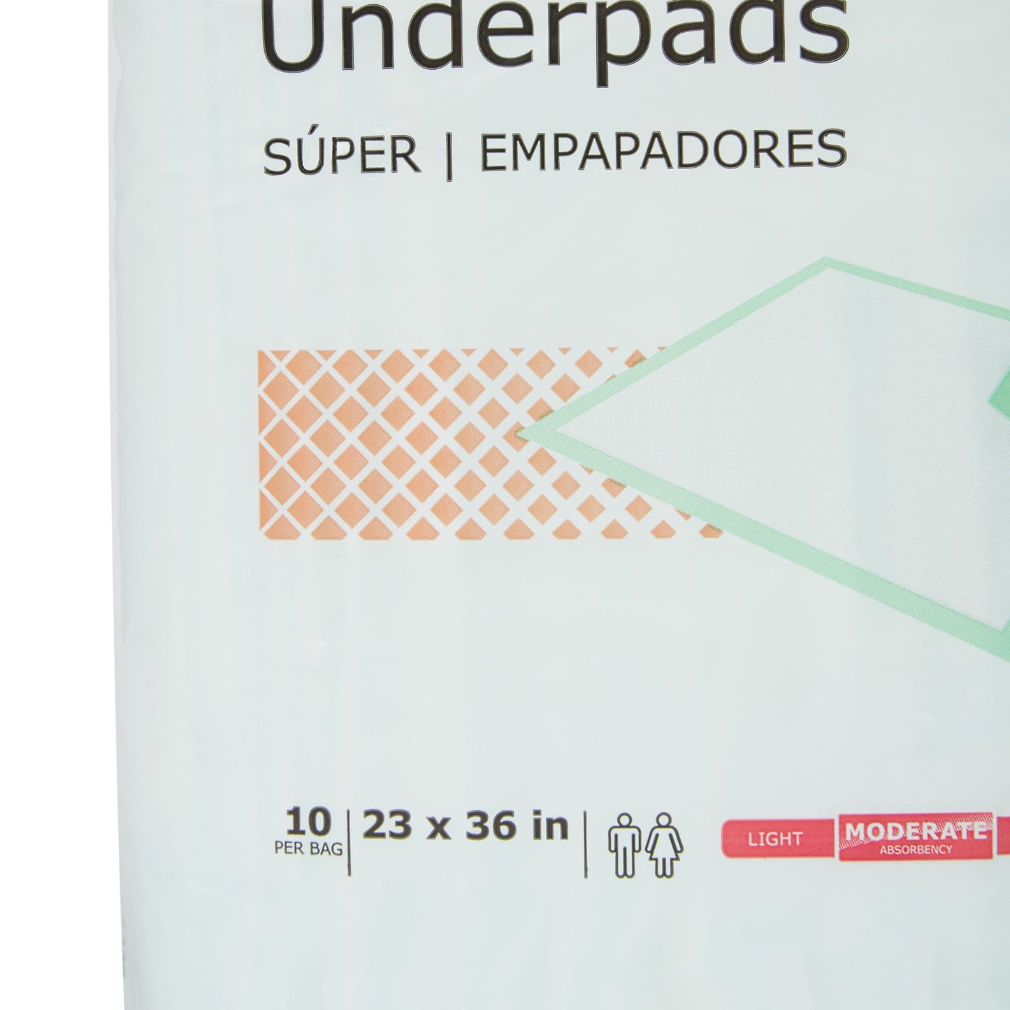 McKesson Super Moderate Absorbency Underpad, 23 x 36 Inch, 150 ct