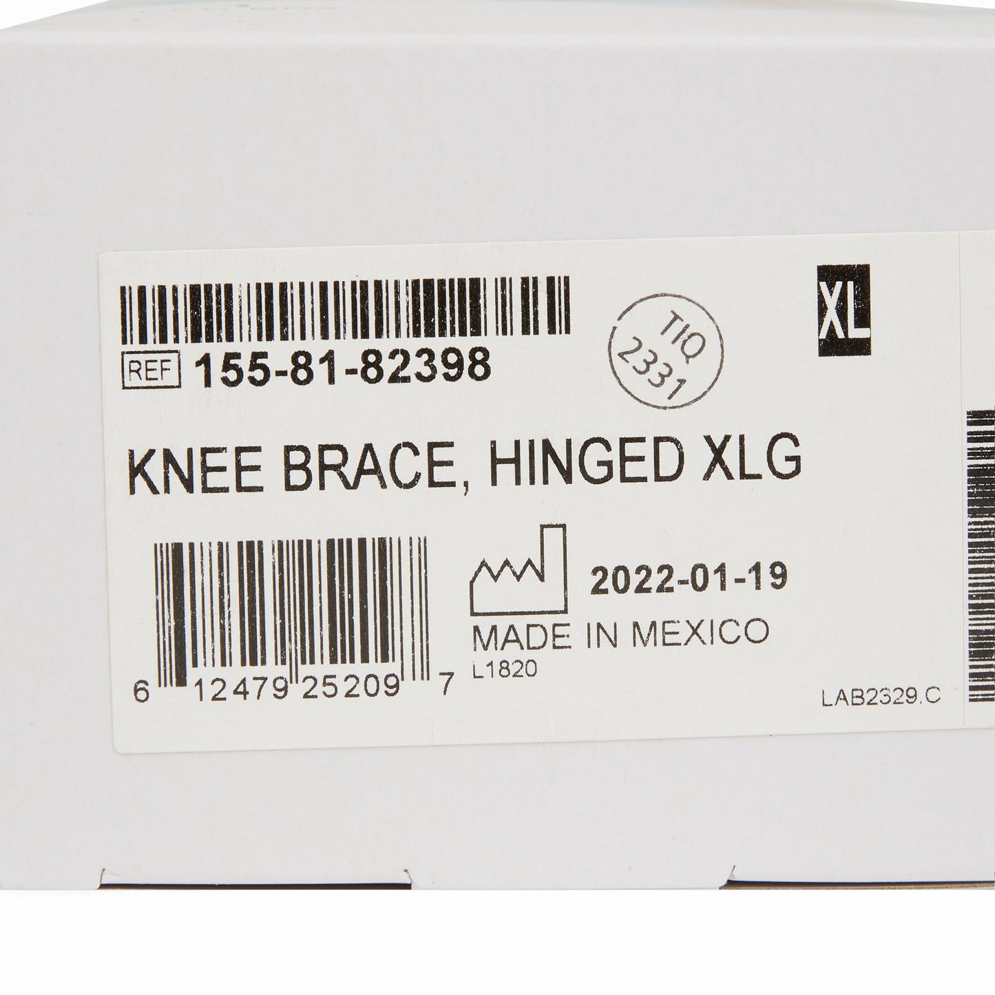 McKesson Hinged Knee Brace, Extra Large