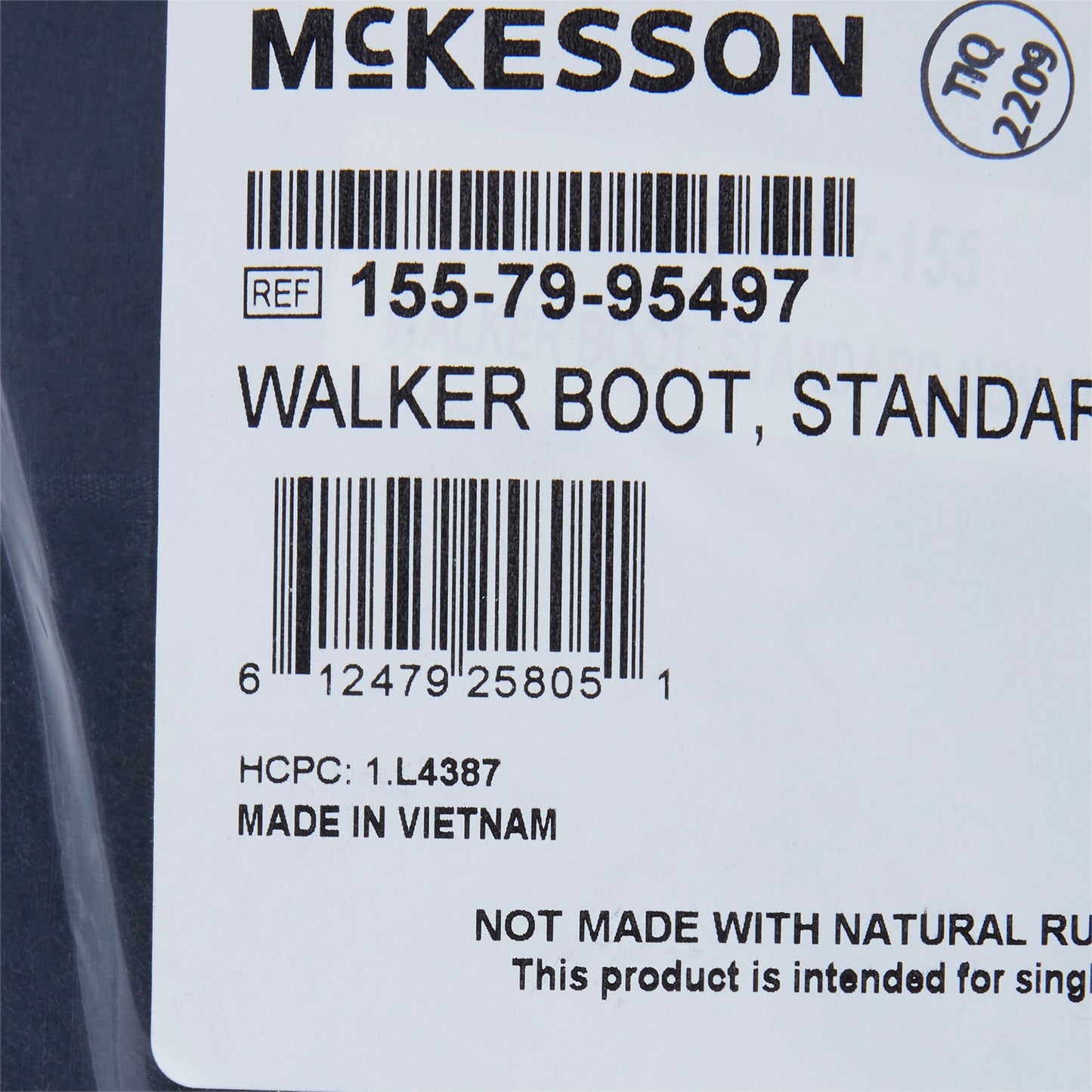 McKesson Standard Walker Boot, Large