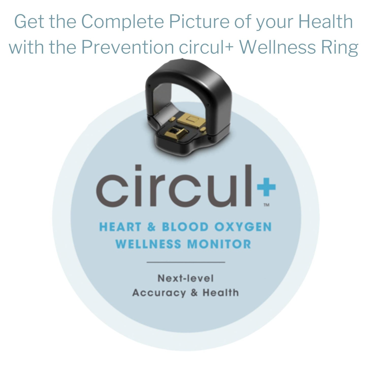 Prevention® circul+™ Wellness Monitor Ring, X-Large