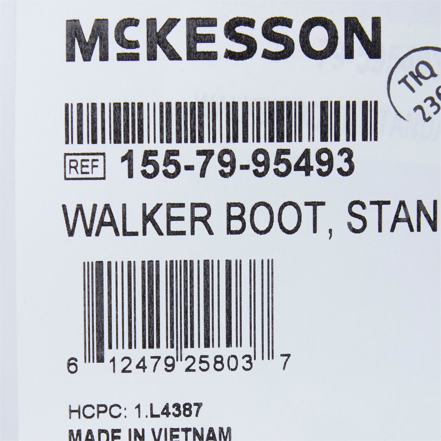 McKesson Standard Walker Boot, Small