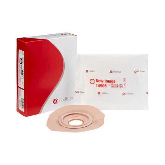 New Image Convex FlexTend™ Colostomy Skin Barrier With 1 1/8 Inch Stoma Opening, 5 ct