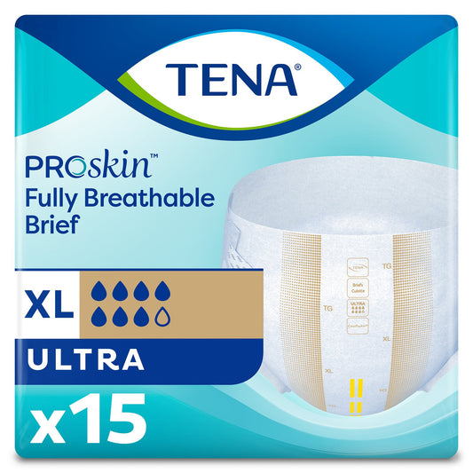 Tena® Ultra Incontinence Brief, Extra Large, 15 ct