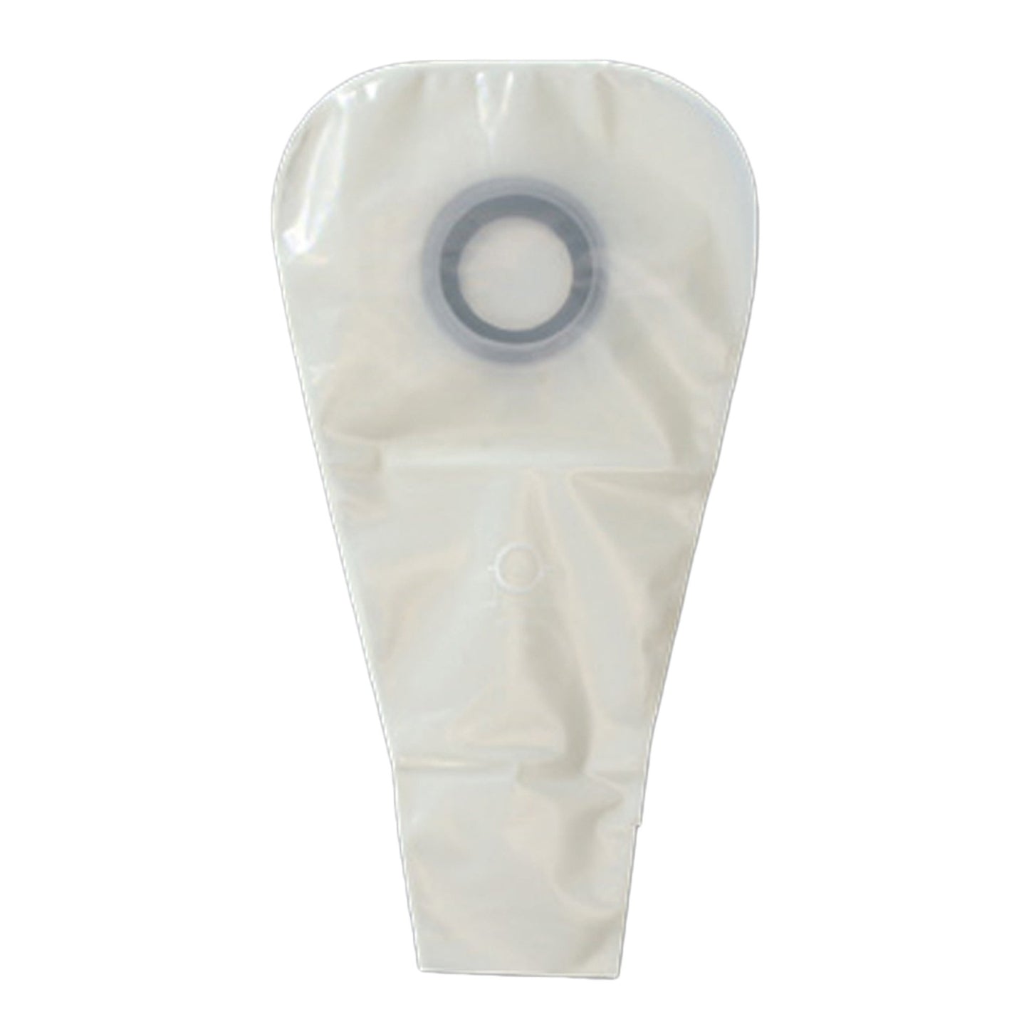 One-Piece Drainable Transparent Ostomy Pouch, 12 Inch Length, 2 Inch Flange, 30 ct