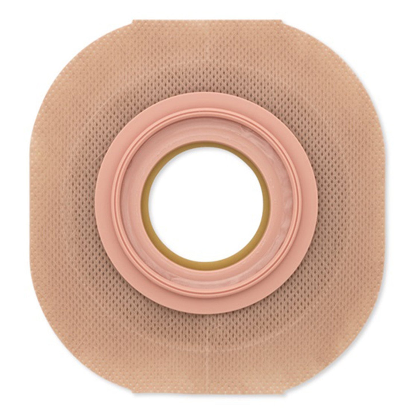 Ostomy Barrier New Image™ Flextend™ Precut, Extended Wear Without Tape 57 mm Flange Red Code System Hydrocolloid 1-1/8 Inch Opening