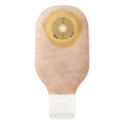 Premier™ One-Piece Drainable Beige Filtered Colostomy Pouch, 12 Inch Length, 5/8 to 2-1/8 Inch Stoma, 10 ct