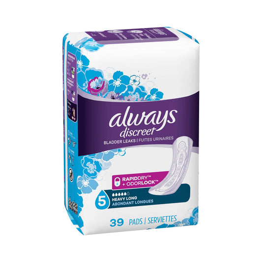HSA Eligible  Because Overnight Premium Bladder Control Pads, 20 ct.