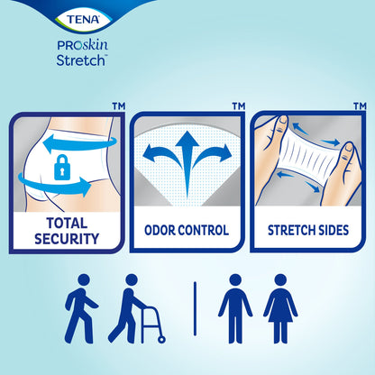 Tena® Stretch™ Ultra Incontinence Brief, Medium, 36 ct